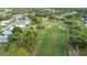 Aerial photograph of the golf course at 8975 Southern Charm Cir, Brooksville, FL 34613