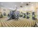 Well-equipped gym featuring a variety of exercise machines, weights, and mirrors for a complete workout at 10103 Courtney Oaks Cir # 103, Tampa, FL 33619