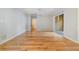 Bright living room with hardwood floors and sliding glass doors at 10103 Courtney Oaks Cir # 103, Tampa, FL 33619