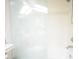 Bathroom showcases walk-in shower with clear glass doors allowing in natural light at 1311 Fallsmeade Ct, Oldsmar, FL 34677