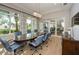 Conference room with large table, comfortable chairs and glass walls at 1325 Snell Isle Ne Blvd # 607, St Petersburg, FL 33704