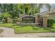 Ridge Crest community sign framed by a well-manicured lawn and landscape, inviting residents and guests at 1418 Rushgrove Cir, Dover, FL 33527