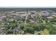 Aerial view showcasing the home's location surrounded by lush greenery and close proximity to urban amenities at 3027 Burlington N Ave, St Petersburg, FL 33713