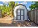 Outdoor shed in backyard at 321 Shore E Dr, Oldsmar, FL 34677