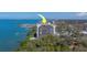 Condo building near the water, a harbor and featuring lush green landscaping, and beautiful water views at 500 N Osceola Ave # 609, Clearwater, FL 33755