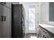Convenient laundry area with modern washer, dryer, and ample cabinet space at 525 Lexington St, Dunedin, FL 34698