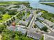 Aerial view of homes near river at 618 Wheaton Trent Pl, Tampa, FL 33619