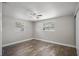 This bedroom has wood floors and lots of light at 6481 64Th N Ave, Pinellas Park, FL 33781