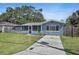 Inviting single Gathering home with a screened in front porch and a well-maintained driveway at 6481 64Th N Ave, Pinellas Park, FL 33781