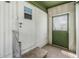 Welcoming entryway with access to both the main house and a convenient side entrance at 7045 El Dewitt St, Zephyrhills, FL 33541