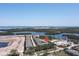 Beautiful aerial view of waterfront condos with stunning views of the bay and nearby beaches at 1105 Venetian Harbor Ne Dr, St Petersburg, FL 33702