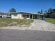 Charming single-story home with a covered carport and a well-maintained front yard at 125 18Th Nw St, Ruskin, FL 33570