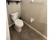 Powder room features a toilet and tile flooring at 12717 Lemon Pepper Dr, Riverview, FL 33578