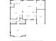 First floor plan featuring kitchen, living room, dining room, and garage layouts at 12965 Satin Lily Dr, Riverview, FL 33579