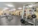 Well-equipped fitness center with treadmills, weights, and exercise machines at 1610 Raena Dr # 204, Odessa, FL 33556