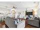 Bright living room with modern decor and hardwood floors at 1610 Raena Dr # 204, Odessa, FL 33556
