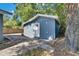 View of outbuilding with blue stucco and white trim at 2920 N 11Th St, Tampa, FL 33605