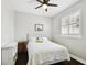 Cozy bedroom features a bright window and cheerful décor at 3025 W Grovewood Ct # B, Tampa, FL 33629