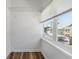 Walk-in closet with shelving and a window for natural light and outdoor views at 307 S Newport Ave, Tampa, FL 33606