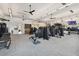 Well-equipped fitness center with modern exercise machines and mirrored walls at 4257 Rosatti Rd, Wesley Chapel, FL 33543