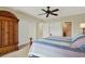 This cozy room features an armoire and ample closet space at 5301 Gulf Blvd # B508, St Pete Beach, FL 33706