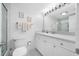 Classic white bathroom featuring modern fixtures and sleek design at 865 S Gulfview Blvd # 306, Clearwater Beach, FL 33767