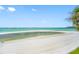 Expansive beach view with turquoise water and clear blue sky, offering a tranquil coastal escape at 865 S Gulfview Blvd # 306, Clearwater Beach, FL 33767