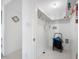 Bright storage room with hooks and space for organizing at 865 S Gulfview Blvd # 306, Clearwater Beach, FL 33767