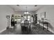 Bright dining room featuring elegant decor and ample natural light at 9019 S County Line Rd, Lithia, FL 33547