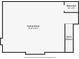Floor plan displaying the layout of the basement including Gathering room and bathroom at 9019 S County Line Rd, Lithia, FL 33547