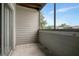 Screened in porch with view to the exterior at 1400 Gandy N Blvd # 1701, St Petersburg, FL 33702