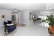Spacious living room features modern decor, stylish seating, and an open concept layout at 1493 Sea Gull S Dr, St Petersburg, FL 33707