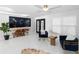 Stylish living room showcasing modern artwork, sleek decor, and an open floor plan with lots of natural light at 1493 Sea Gull S Dr, St Petersburg, FL 33707