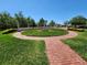 Beautiful walkway, garden and colonnade in the Connerton community at 20142 Lace Cascade Rd, Land O Lakes, FL 34637