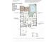 Detailed floor plan showcasing the layout of this Tradewinds model home at 20142 Lace Cascade Rd, Land O Lakes, FL 34637