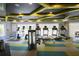 Bright gym featuring treadmills, elliptical machines, and other exercise equipment at 7869 Timberview Loop, Wesley Chapel, FL 33545