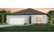 Charming one-story home with a neatly manicured lawn, garage, and freshly planted landscaping at 9740 Redwood Heights Loop, Thonotosassa, FL 33592