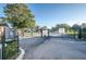 Secured gated entrance to the community, ensuring privacy and peace of mind for residents at 4252 Sheldon Pl # 4252, New Port Richey, FL 34652