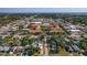 Bird's eye view displays community in a mix of residential and commercial zones at 10764 70Th Ave # 1205, Seminole, FL 33772