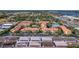 Aerial shot showcasing a residential complex with multiple buildings and convenient access to nearby storage facilities at 10764 70Th Ave # 1205, Seminole, FL 33772