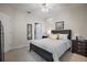 Bedroom featuring plush carpet, and a comfortably sized bed and a large closet at 10764 70Th Ave # 1205, Seminole, FL 33772