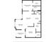 Detailed floor plan showcasing the layout of the home including bedroom and living room dimensions at 10764 70Th Ave # 1205, Seminole, FL 33772