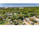 Aerial shot of the property highlighting its location, landscaping, and surrounding neighborhood at 12116 N 52Nd St, Temple Terrace, FL 33617