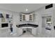 Open concept office nook located off of the kitchen area at 12116 N 52Nd St, Temple Terrace, FL 33617