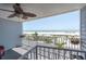 Inviting balcony with serene ocean views, perfect for relaxing at 12274 1St W St # 2, Treasure Island, FL 33706