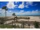 Stunning beach view featuring palm trees at 1270 Gulf Blvd # 501, Clearwater Beach, FL 33767