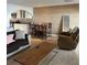 Cozy living room with dining area, modern furniture, and neutral tones, creating a comfortable space at 2700 Bayshore Blvd # 519, Dunedin, FL 34698