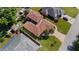 Aerial view of the house showcasing the roof and large lot at 3309 W Ellicott St, Tampa, FL 33614