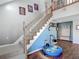 Inviting entryway with hardwood floors and natural light at 3611 Pine Knot Dr, Valrico, FL 33596