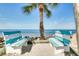These peaceful benches offer a relaxing view of the ocean and calm surroundings at 4256 Rudder Way, New Port Richey, FL 34652